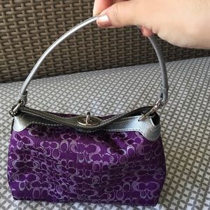 Coach clutch/ wristlet