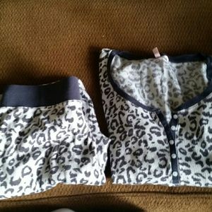 Victoria's Secret long Jane fireside PJs