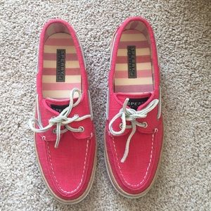 sperrys! worn once!
