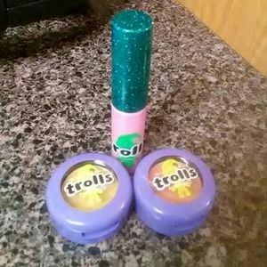 Authentic MAC LE Trolls collection items