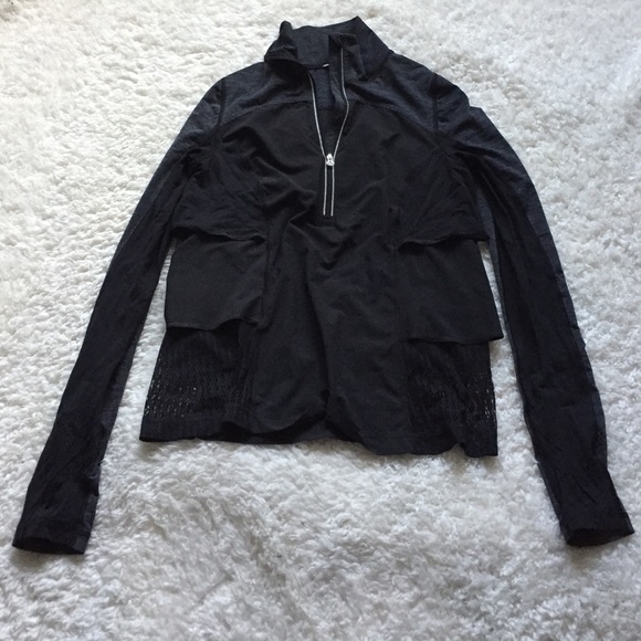 Lululemon Sz 4 Half Zip Running Jacket EUC