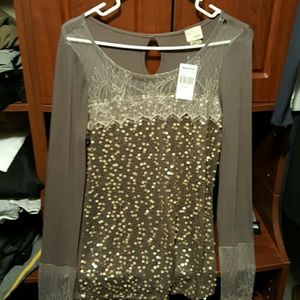 Buckle long sleeve shirt