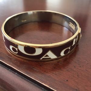 Coach bangle bracelet