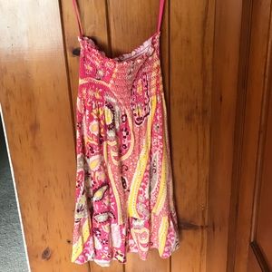 Juicy Couture strapless terry dress