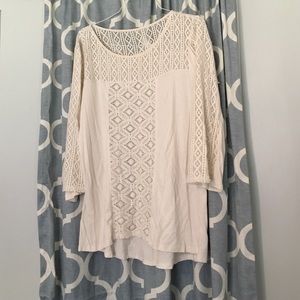 Off white tunic/top