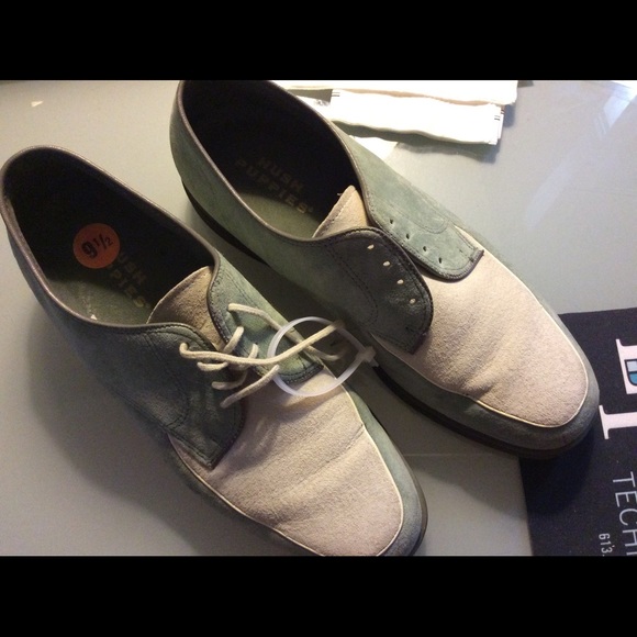 Hush Puppies Other - Hush puppies pale blue and off white shoes