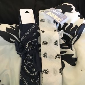 2 bandannas
