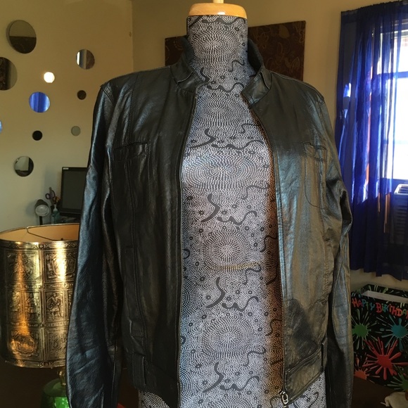 Leather Forever 21 jacket