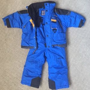 Möbius Kids Ski Jacket and matching bibs, 2