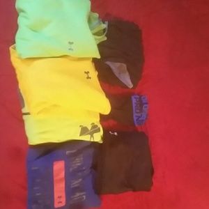 Under Armour and Nike apparel
