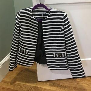 Black and White Blazer