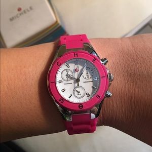 Rubber Michele watch