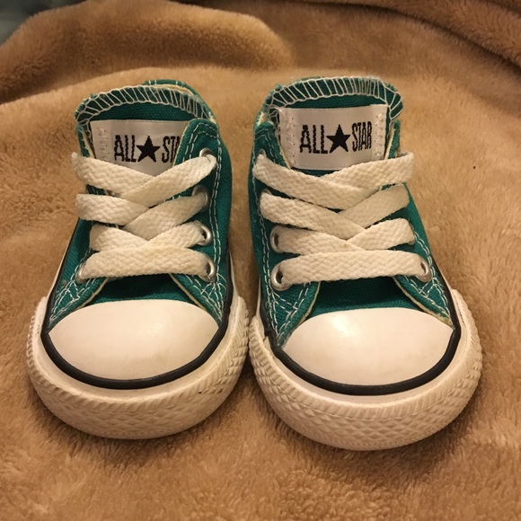 turquoise converse toddler