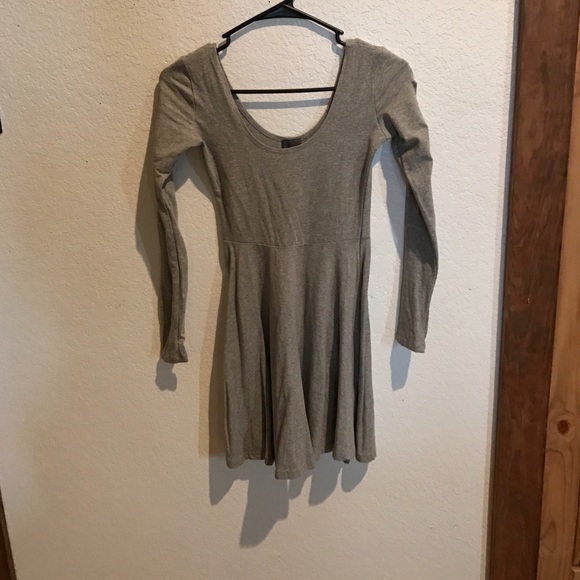 Long sleeve mini dress