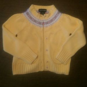Ralph Lauren Girl's Fair Isle Sweater