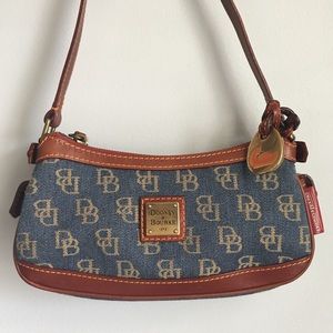 Dooney & Bourke Signature Mini Top Zip