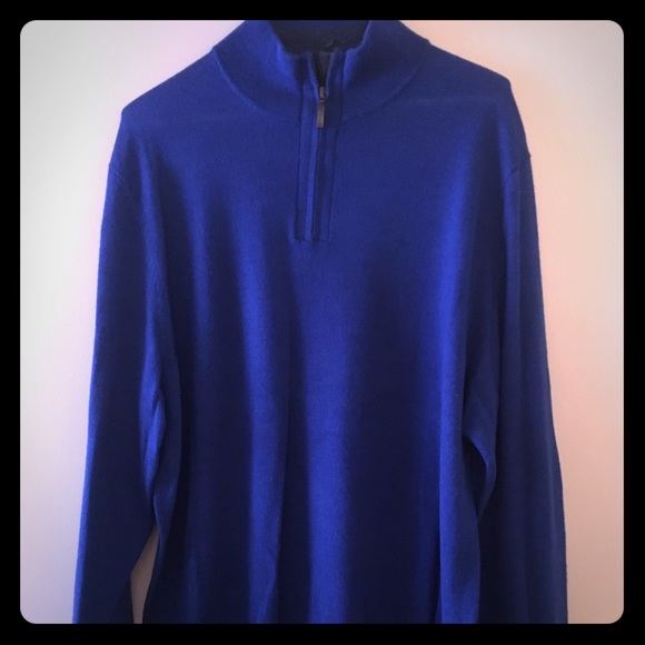 Blue Wool Sweater