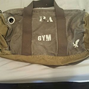 American eagle duffle bag