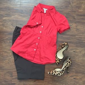 Short Sleeved Button Down
