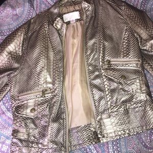 Snake skin jacket