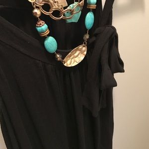 Michael Kors Tops - Michael Kors black sleeveless tank blouse bow sz S Michael Kors Tops - Michael Kors black sleeveless tank blouse bow sz S
