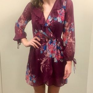 BLOOMINGDALES band of gypsies floral dress