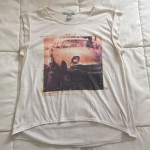 American Rag vintage car T shirt