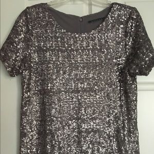 Velvet brand sequined t-shirt.
