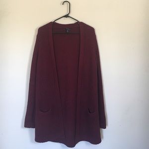 Medium weight oversized cardigan