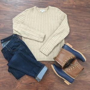 Donated. Cable Knit Sweater
