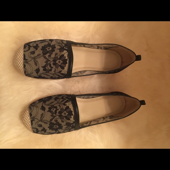 Stuart weitzman lace espadrilles.. negotiable