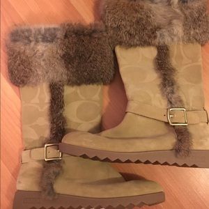 Authentic Coach Boots. Size 6.5. SOLD