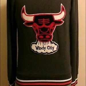 Chicago Bulls NBA Windy City crewneck sweatshirt