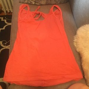 Quicksilver open back tie tank