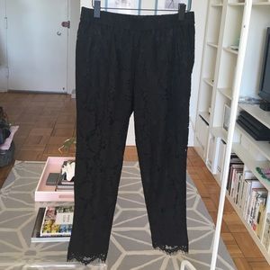 J. Crew Pull On Lace Pant - Size 4