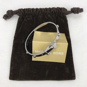 Michael Kors Astor Studded Bracelet - Silver