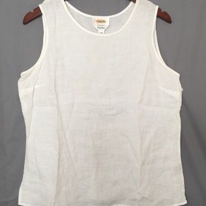 🔥Price Drop🔥 Talbots Irish Linen Tank Top