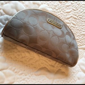 Coach makeup/ cosmetic bag