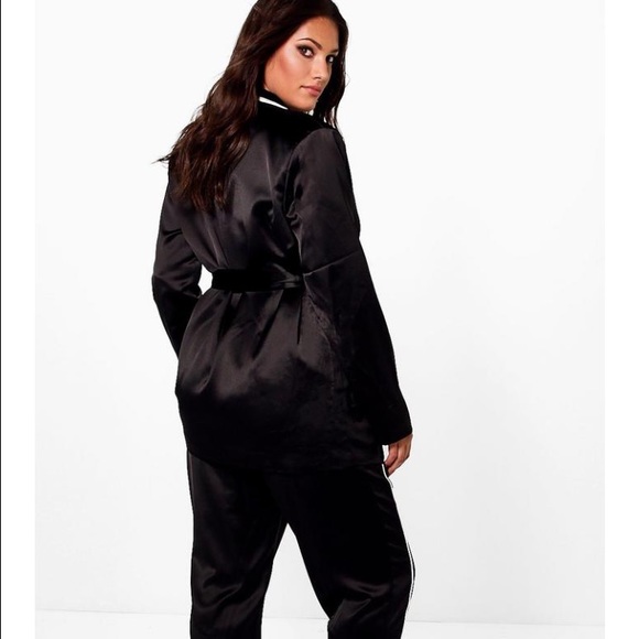 Boss Babe Satin Two Piece