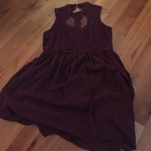 Gorgeous Maroon formal dress
