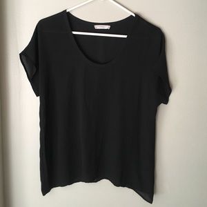XS black lush top
