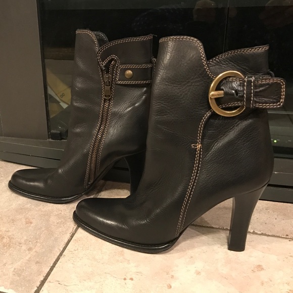 Coach Shoes - Coach Leather Boots