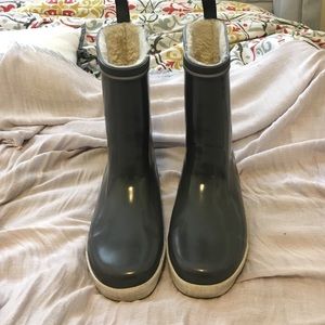 Tretorn Grey Rubber Rainboots