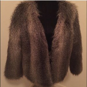 Fur coat. Perfect for that New Year's Eve dress.