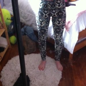SOFT PATTERNED LEGGING OANTS