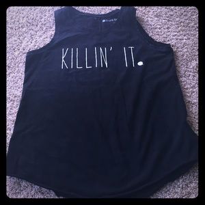 Killing It -Size LG pure barre workout tank
