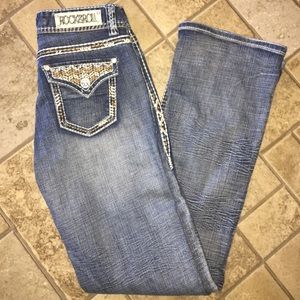 Rock &a Roll cowgirl jeans, 27x34