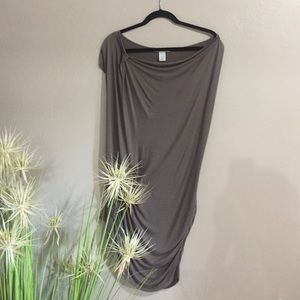Pewter long shirt
