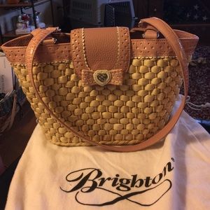 Brighton straw handbag
