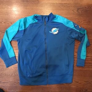 Miami dolphins dri fit zip up!